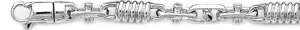 6.9mm Corkscrew Bullet Link Bracelet